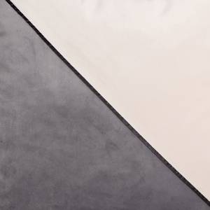 Kissenbezug Elysee Webstoff - Creme / Grau