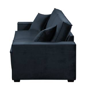 Sofa Muriba III (3-Sitzer) Samt - Dunkelblau