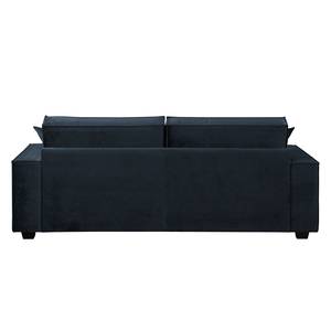 Sofa Muriba III (3-Sitzer) Samt - Dunkelblau