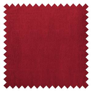 Gestoffeerde hocker Solita fluweel - Rood