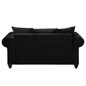 Sofa Solita (2-Sitzer) Samt - Schwarz