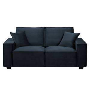 Sofa Muriba III (2-Sitzer) Samt - Dunkelblau