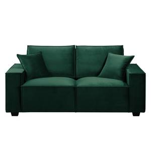 Sofa Muriba III (2-Sitzer) Samt - Dunkelgrün