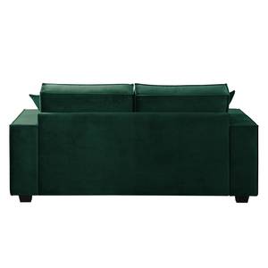 Sofa Muriba III (2-Sitzer) Samt - Dunkelgrün