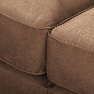 Sofa Pacoa (2-Sitzer) Antiklederlook - Latte Macchiato - Ohne Hocker