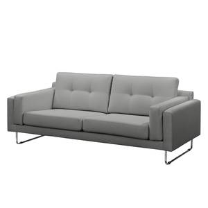 Sofa Perea (2-Sitzer) Strukturstoff - Grau