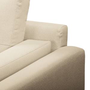 Sofa Perea (2-Sitzer) Strukturstoff - Creme