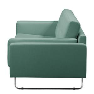 Sofa Perea (2-Sitzer) Strukturstoff - Türkis