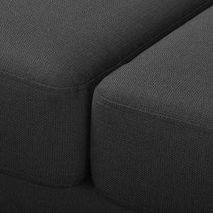 Sofa Perea (2-Sitzer) Strukturstoff - Anthrazit