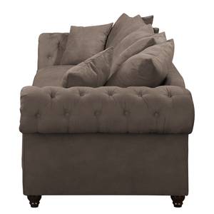 Bigsofa Pacoa Antiklederlook - Dunkelbraun - Ohne Hocker