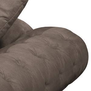 Bigsofa Pacoa Antiklederlook - Dunkelbraun - Ohne Hocker