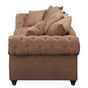 Bigsofa Pacoa Antiklederlook - Latte Macchiato - Ohne Hocker