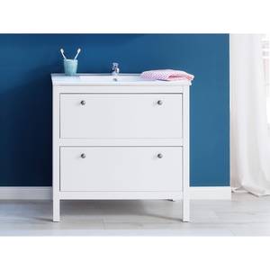 Meuble avec vasque Ole Blanc - Largeur : 81 cm