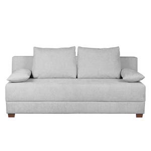 Boxspring-Schlafsofa Dingo I Webstoff Kies