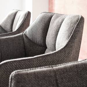 Chaise à accoudoirs Thinktank Gris - Textile - 65 x 85 x 55 cm
