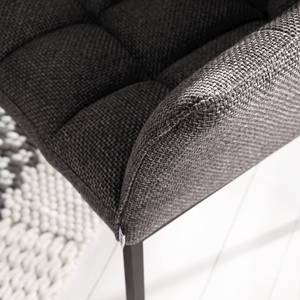 Chaise à accoudoirs Thinktank Gris - Textile - 65 x 85 x 55 cm