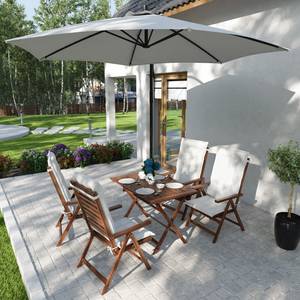 Parasol Shedo Tissu / Acier - Granit