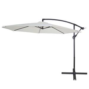 Parasol Shedo geweven stof/staal - Beige