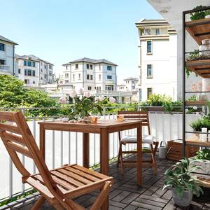 Table de jardin Mimo II Acacia massif