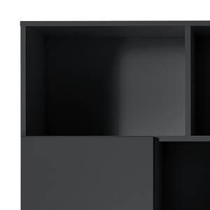 Bibliothèque Tehi Anthracite - Largeur : 120 cm