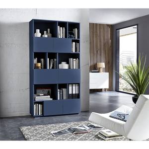 Bibliothèque Tehi Bleu - Largeur : 100 cm