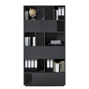 Bibliothèque Tehi Anthracite - Largeur : 100 cm