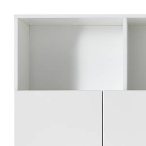 Bibliothèque Tehi Blanc - Largeur : 100 cm