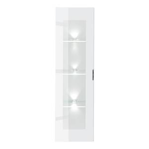 Wandvitrinekast Gila I inclusief verlichting - wit glas/wit