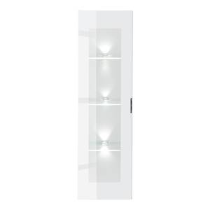Wohnwand Gila III (9-teilig) Inklusive Beleuchtung - Weißglas/ Weiß