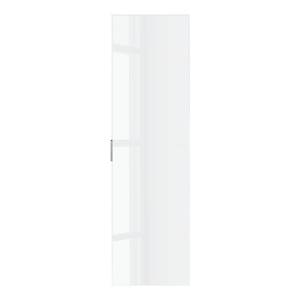 Wohnwand Gila V (7-teilig) Inklusive Beleuchtung - Weißglas/ Weiß