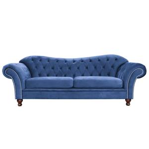 Grand canapé Iriona Microfibre - Bleu jean