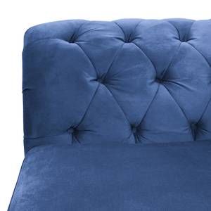 Grand canapé Iriona Microfibre - Bleu jean