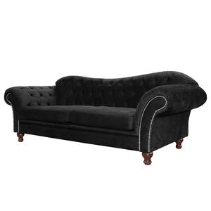 Bigsofa Iriona Microfaser - Schwarz