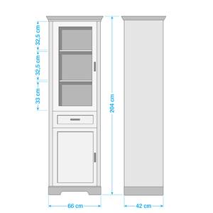 Vitrine Jasmund II Blanc