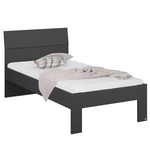 Bed Flexx grafietkleurig - Grafiet look - 90 x 200cm