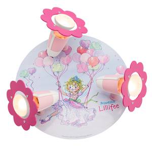 Plafondlamp Prinzessin Lillifee I Massief berkenhout - 3 lichtbronnen