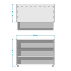 Cassettiera Freiham Bianco alpino - Bianco alpino