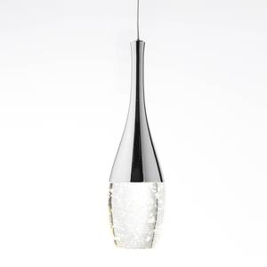 LED-hanglamp Prosecco I Glas/staal - 1 lichtbron