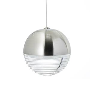 LED-hanglamp Palla I Plexiglas/staal - 5 lichtbronnen