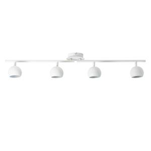 LED-plafondlamp Inova II Plexiglas/staal - 4 lichtbronnen