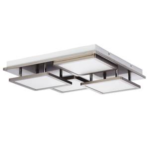 LED-plafondlamp Scope I Plexiglas/staal - 4 lichtbronnen