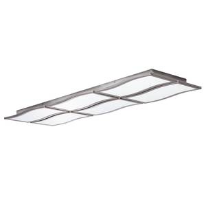 LED-plafondlamp Scope III Plexiglas/staal - 6 lichtbronnen
