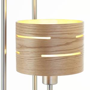 Staande lamp Blanket Deels massief eikenhout/staal - 3 lichtbronnen