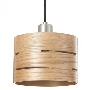 Hanglamp Blanket Deels massief eikenhout/staal - 3 lichtbronnen