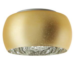 Plafondlamp Gleam Glas/staal - 5 lichtbronnen - Goud
