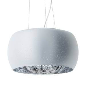 Hanglamp Gleam Glas/staal - 5 lichtbronnen - Zilver