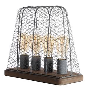 Lampe Hutch Plexiglas / Acier - 4 ampoules