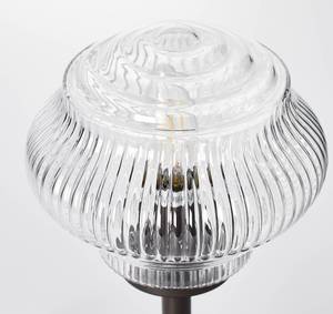 Lampe Tanic Verre dépoli / Acier - 1 ampoule - Translucide