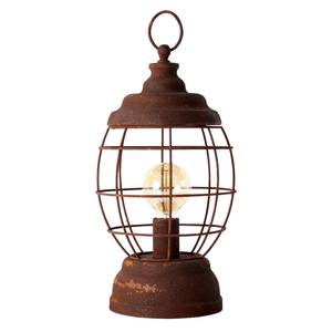 Lampe Carriage Acier / Plexiglas - 1 ampoule - Marron