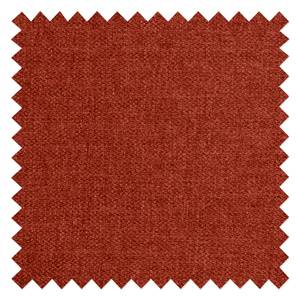 Chaises capitonnées Stave I (lot de 2) Tissu / Chêne massif - Chêne clair - Rouge - Beige